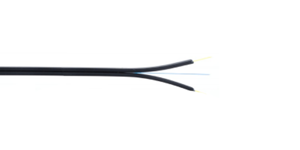 Indoor Flat fibre drop cable LSZH Single mode 2 Core-img-1